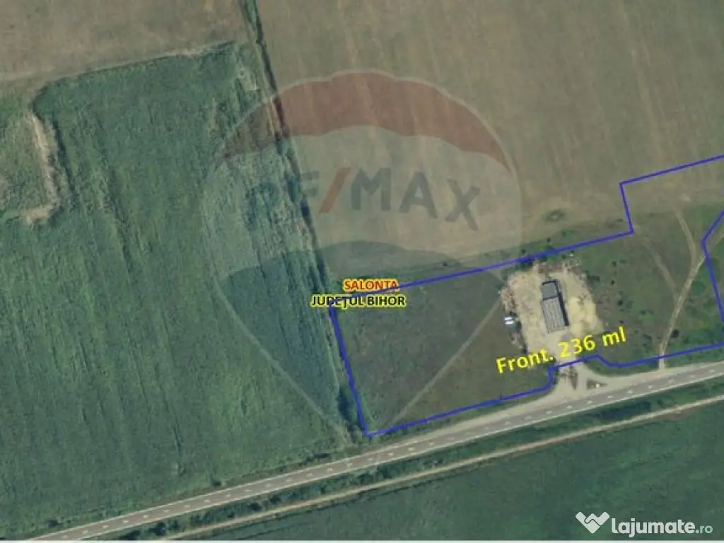 Teren Intravilan 20000 mp. plus cladire statie Peco 