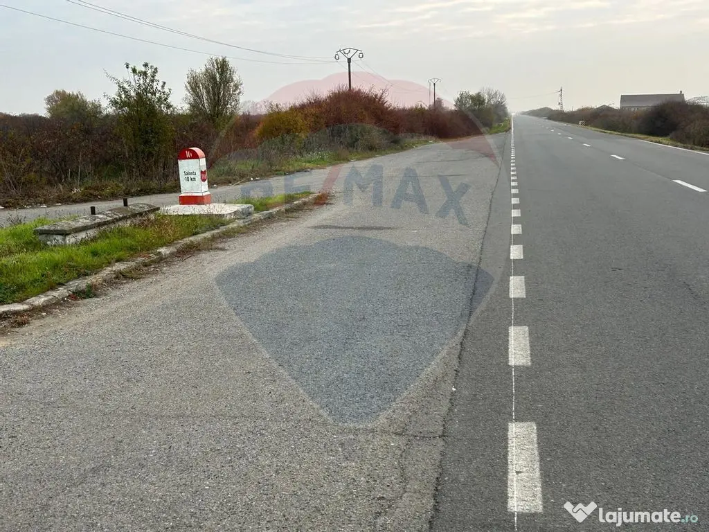 Teren Intravilan 20000 mp. plus cladire statie Peco 