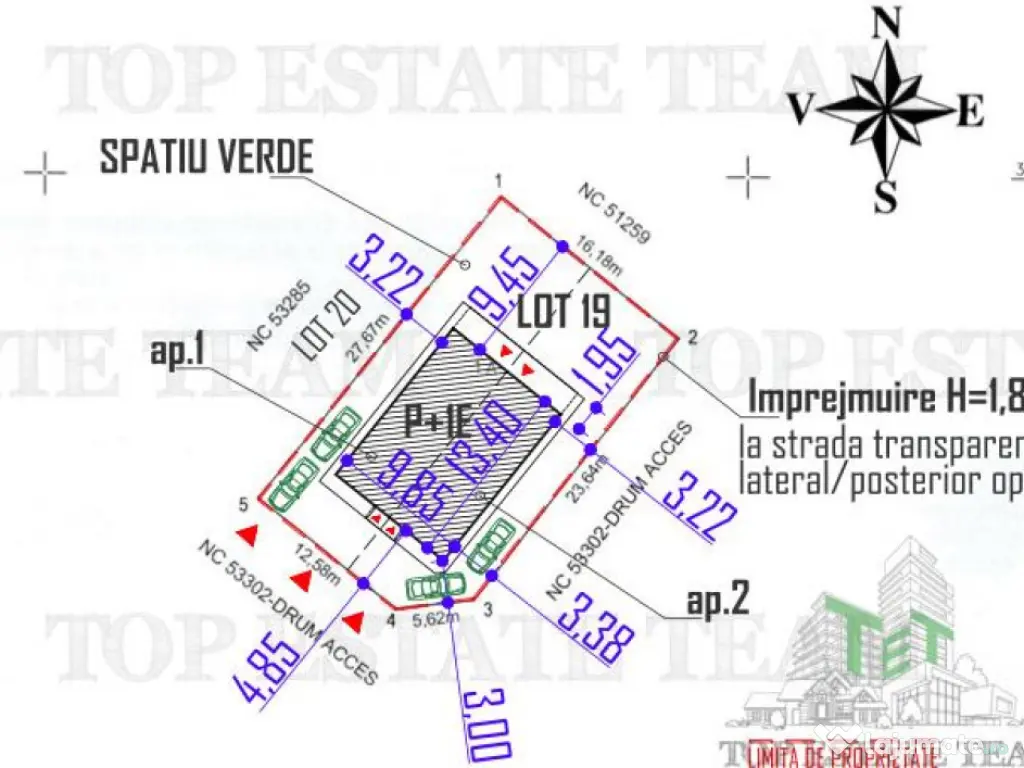 Duplex de comuna Berceni