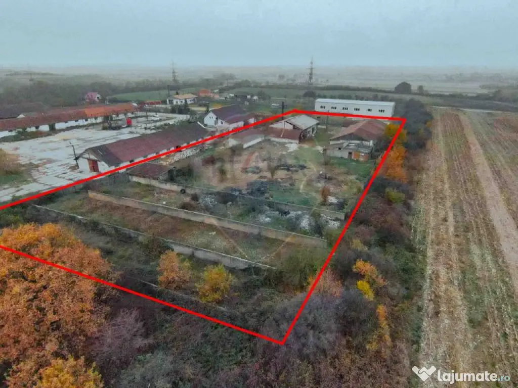 Teren 7500mp și construcții de vânzare, Tilecuș