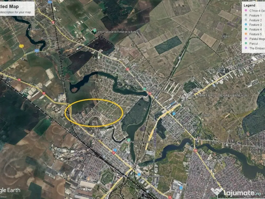 Teren intravilan Mogosoaia - Nichita Stanescu