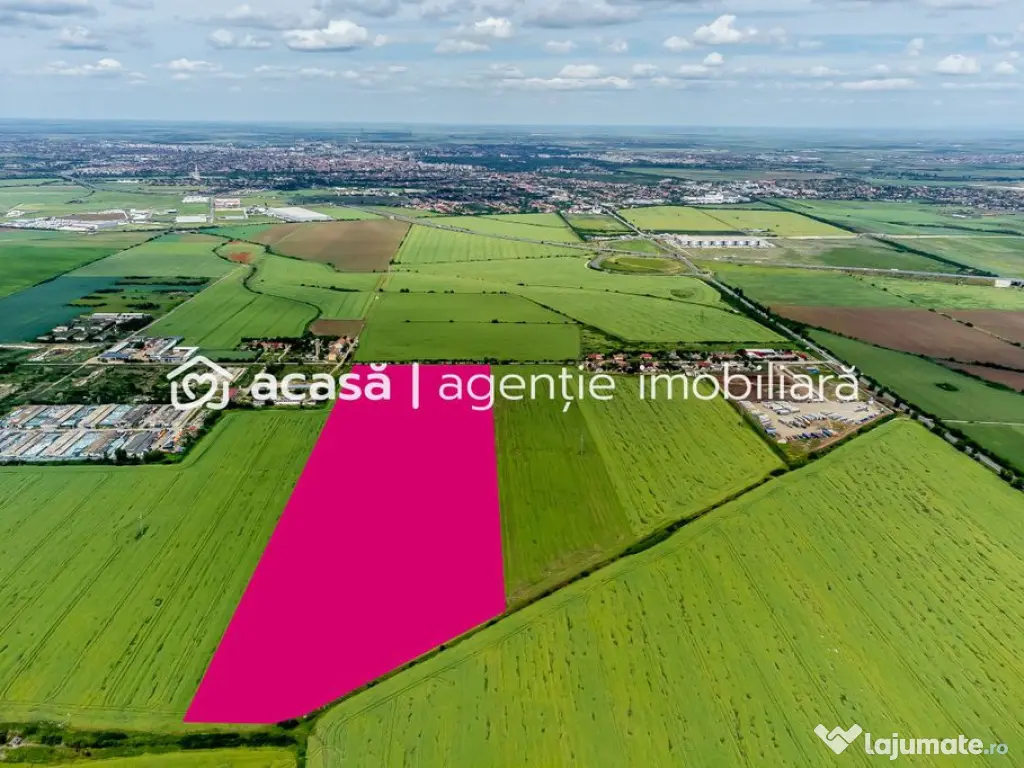 Teren cu PUZ ideal pentru parc logistic și de servicii 