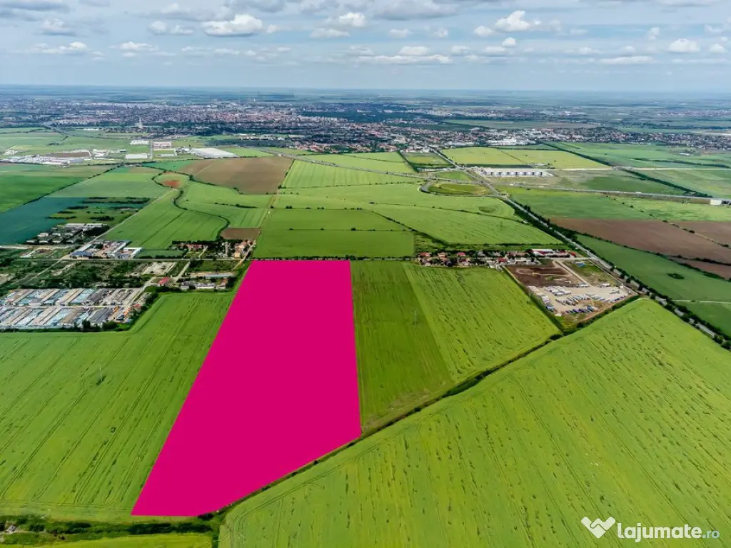 Teren cu PUZ ideal pentru parc logistic și de servicii 