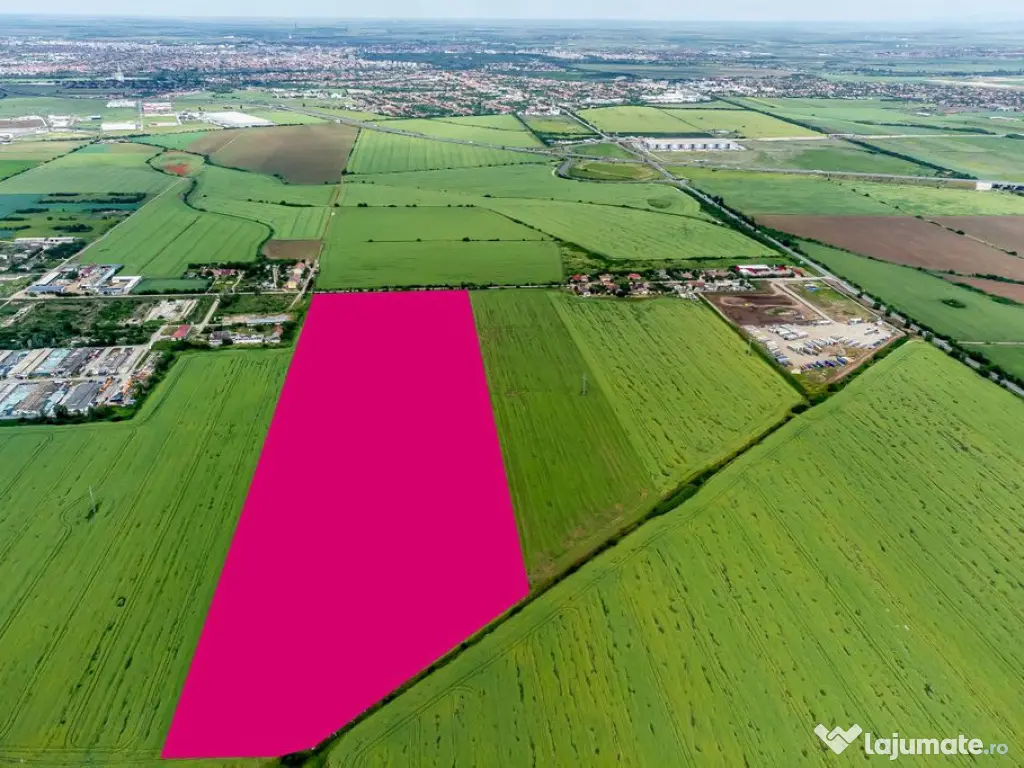 Teren cu PUZ ideal pentru parc logistic și de servicii 