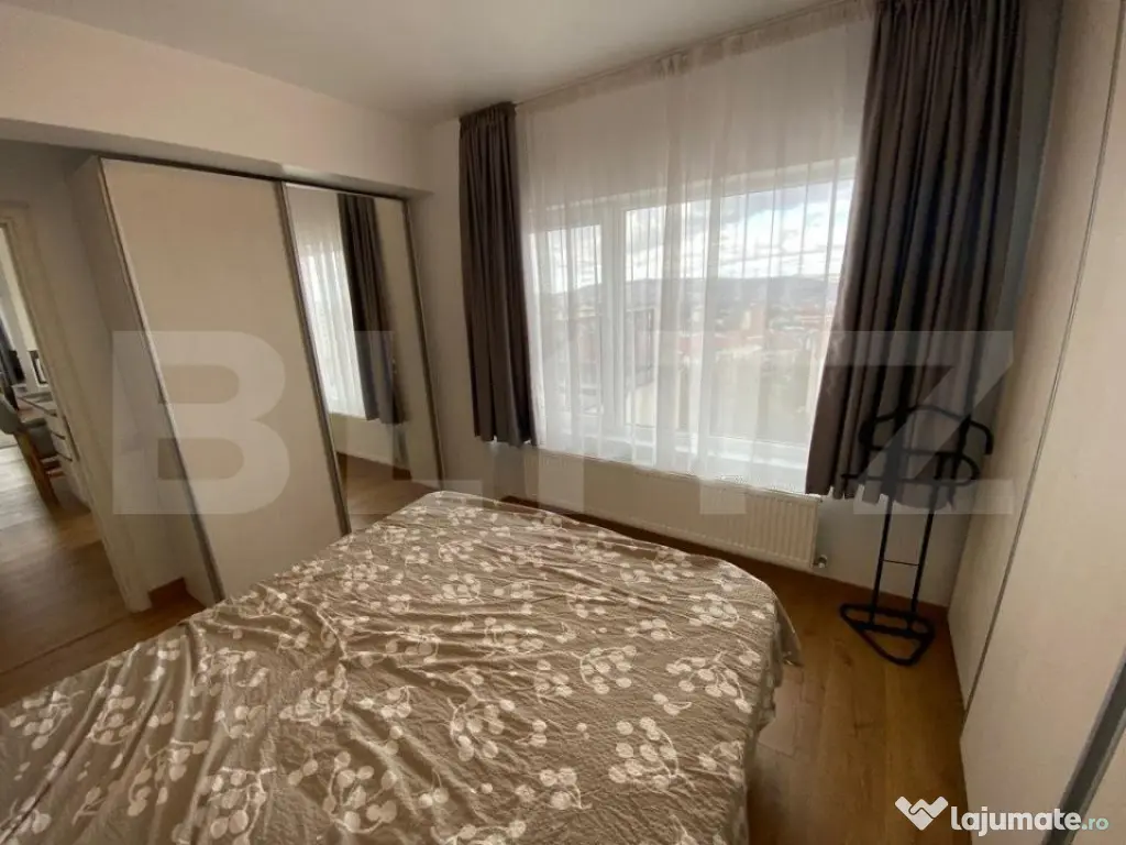 Apartament de 2 camere, 60mp, priveliste, parcare zona Calea
