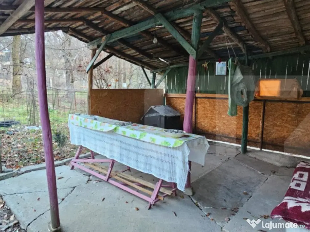 Casa rustica de vacanta (62mp) in sat Magura cu 1000mp teren