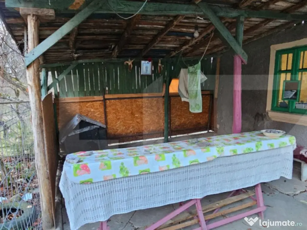 Casa rustica de vacanta (62mp) in sat Magura cu 1000mp teren