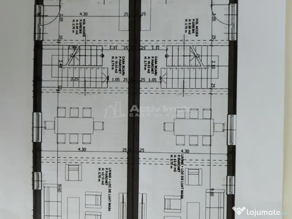 Duplex - Dambul Rotund - S P E , - Comision 0 % 