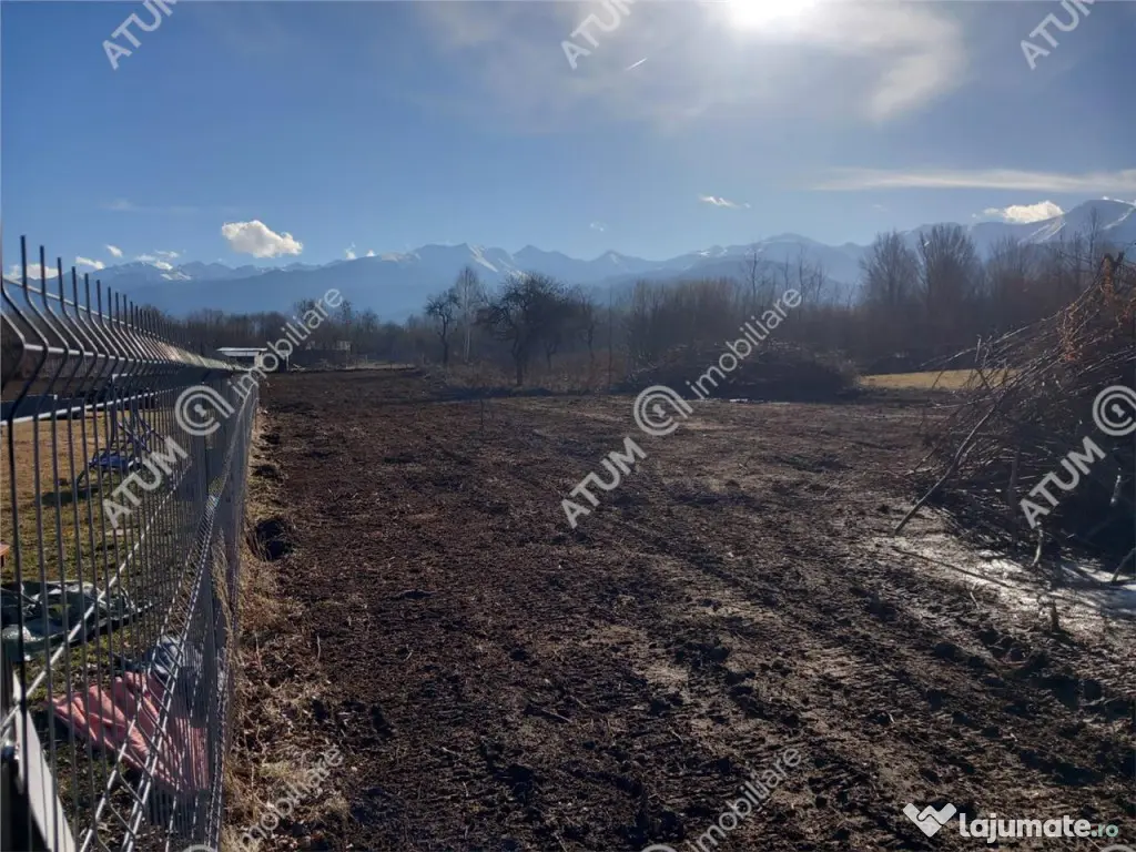 Teren intravilan de 1900 mp in Avrig zona Valea Avrigului 