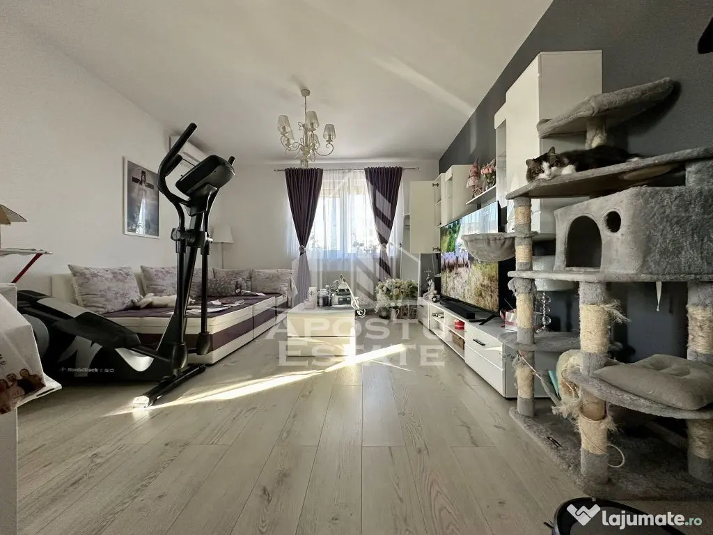 Apartament cu 2 camere, complet mobilat si utilat, Giroc 