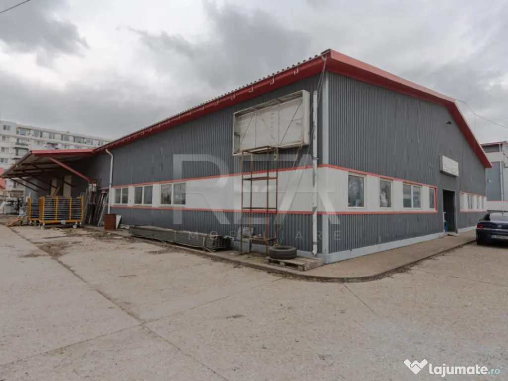 Doua hale / spatiu industrial + birouri 5000 mp / Sector 4