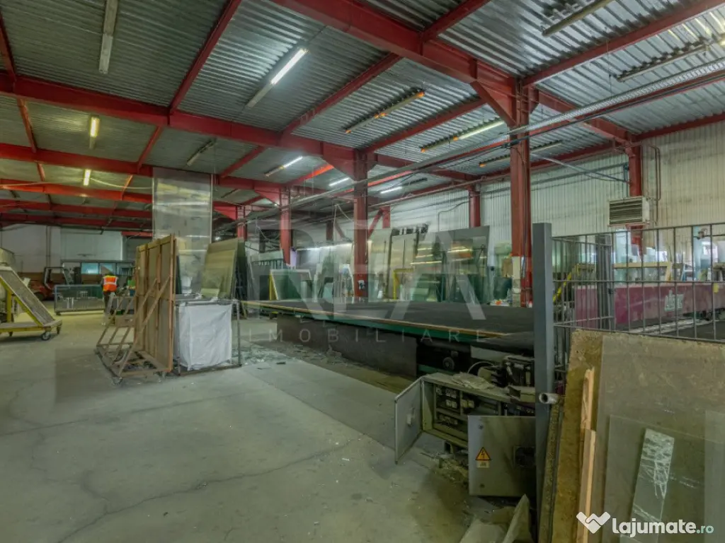 Doua hale / spatiu industrial + birouri 5000 mp / Sector 4