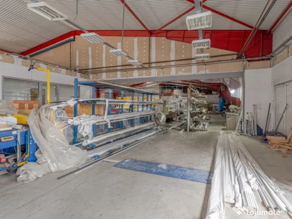Doua hale / spatiu industrial + birouri 5000 mp / Sector 4