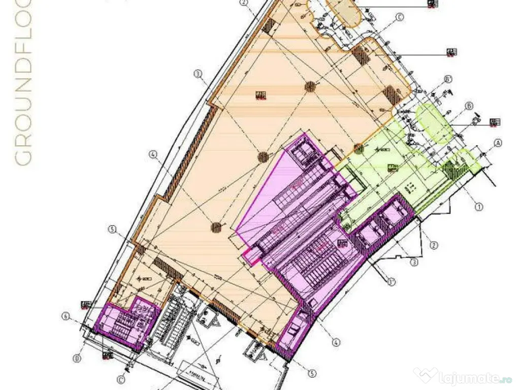 Centrul Istoric Stradal Imobil Comercial Parter si 3 etaj...