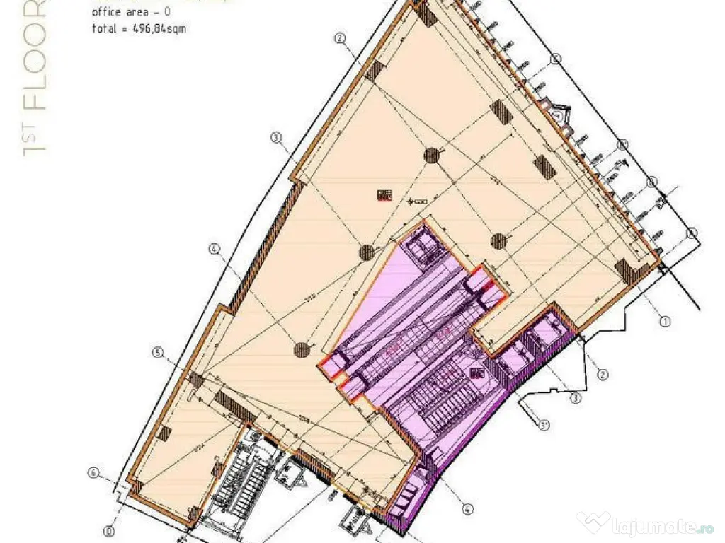 Centrul Istoric Stradal Imobil Comercial Parter si 3 etaj...