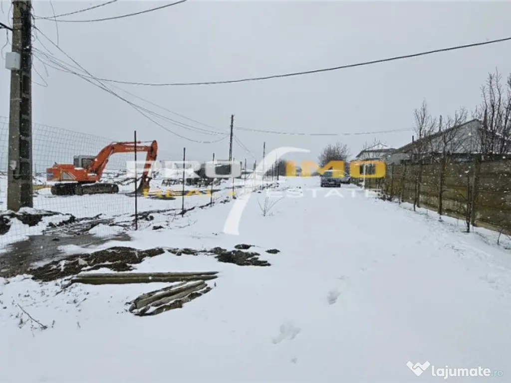 Teren 600mp. curs constructii, Utilitati, Palazu Mare, str.S 