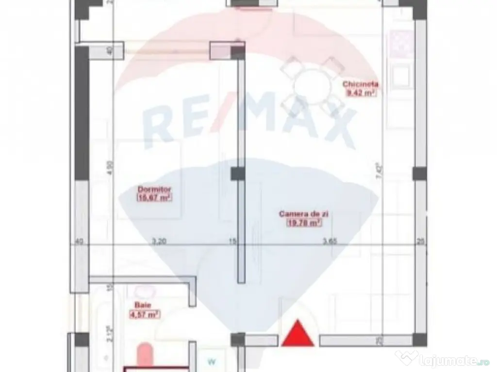Apartamente cu 2 camere zona de Nord 