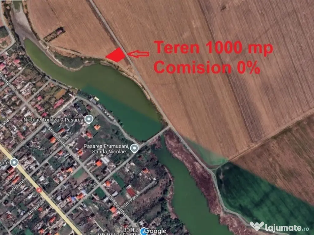 Loturi Teren Frumusani - Lac Pasarea | Localizare Extraordinara 