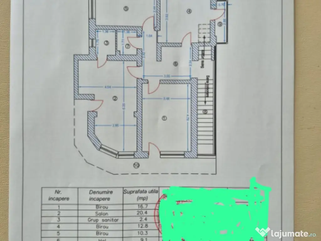 Spatiu birouri, diverse afaceri, in Vaslui, in spatele fostu 