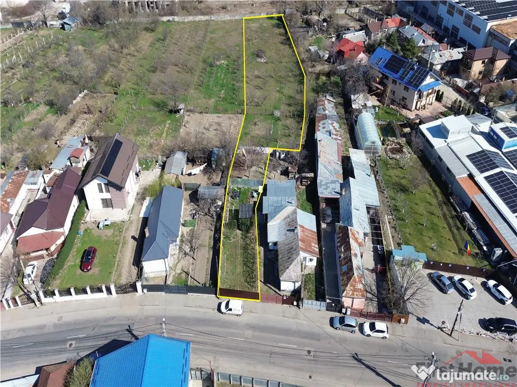 Teren intravilan 2146mp de pe str Valcele nr 68