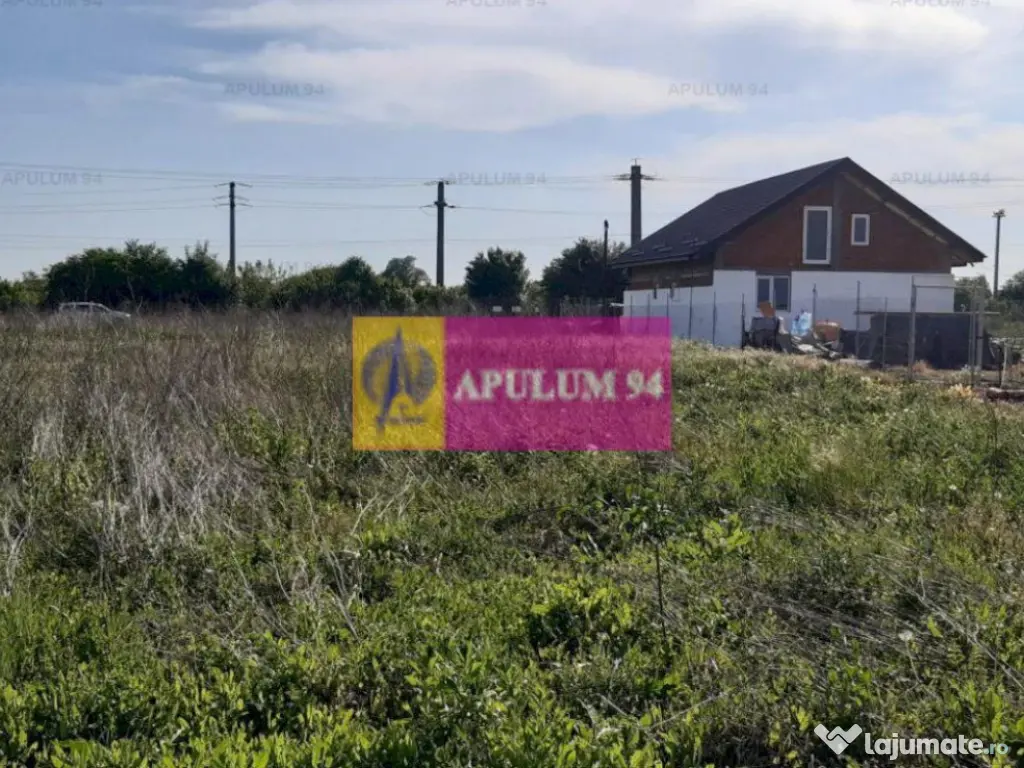 Teren construcție casă - 1 Decembrie - Zona Metropolita... 