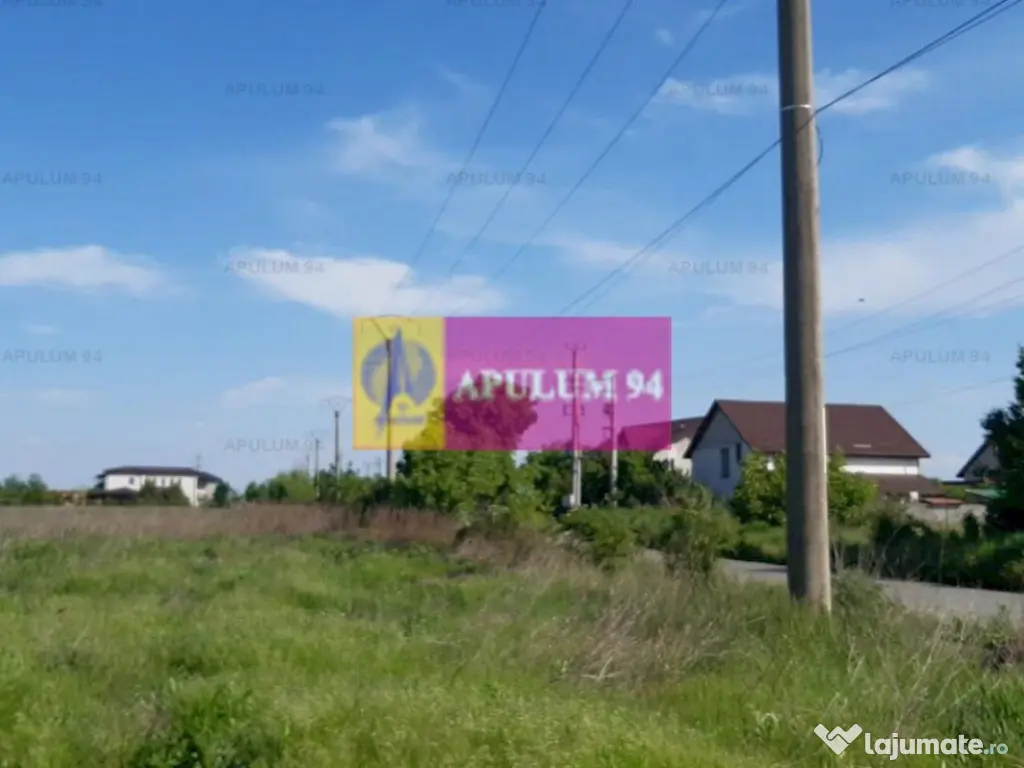 Teren construcție casă - 1 Decembrie - Zona Metropolita... 