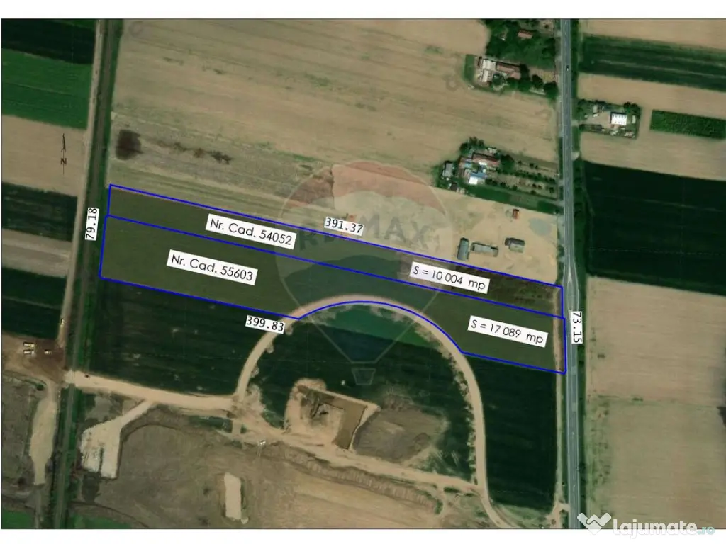 Teren 27.093mp de vânzare în Biharia / Șoseaua E671, N... 