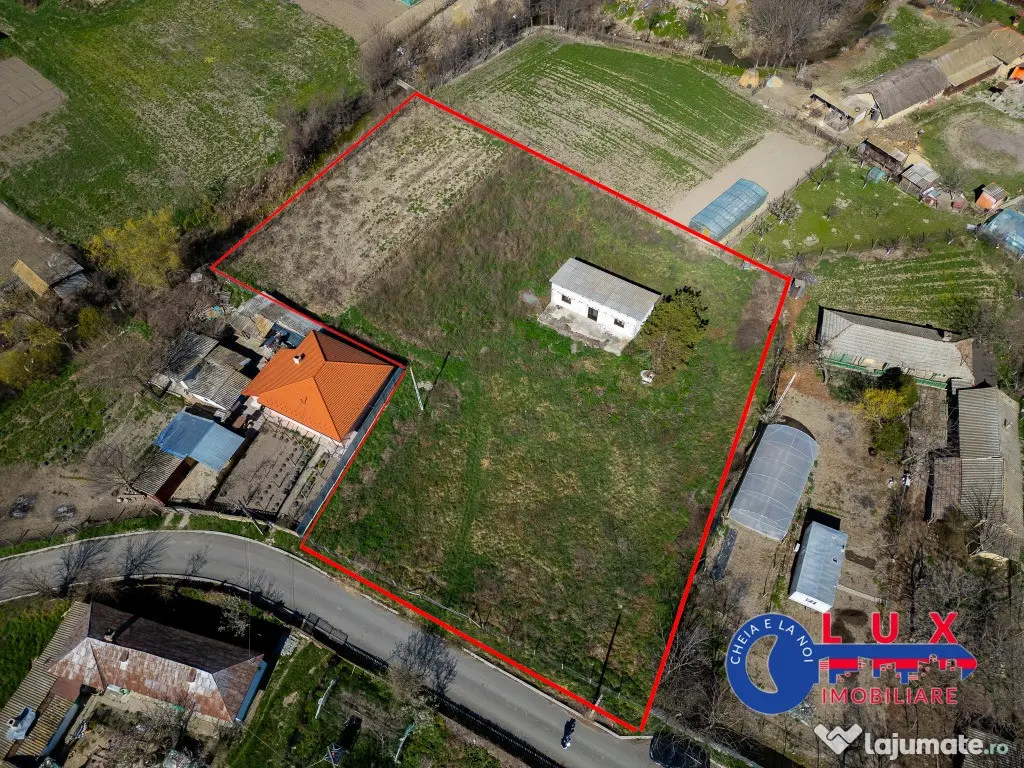 ID 7831 EXCLUSIVITATE - Teren cu casa in Sat ZEBIL
