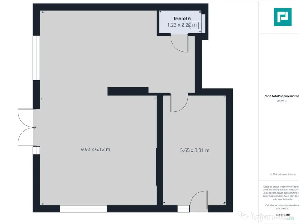 Spatiu comercial 90mp