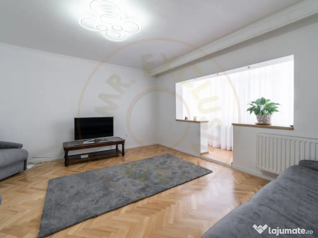 De inchiriat: Apartament 3 camere proaspat renovat, zona LID 