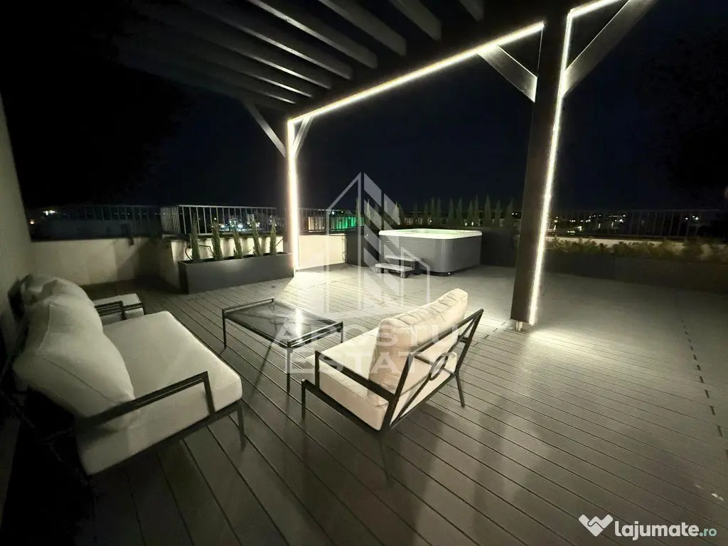 Penthouse exclusivist, 4 camere, terasa 140mp, in Dumbravita