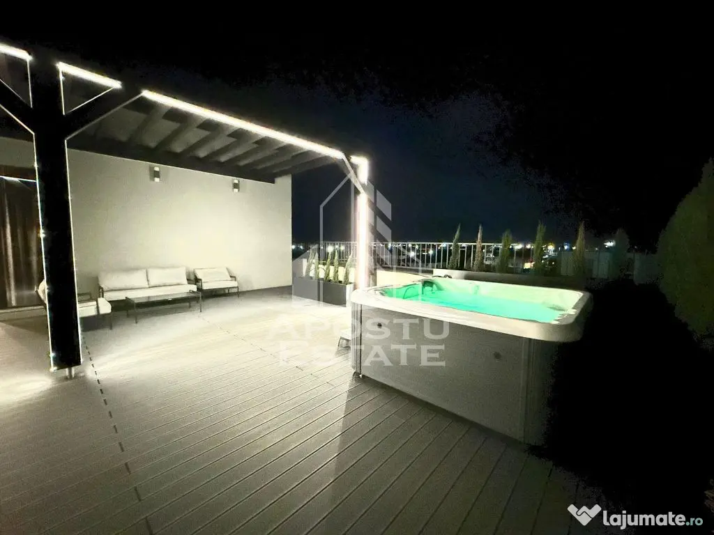 Penthouse exclusivist, 4 camere, terasa 140mp, in Dumbravita