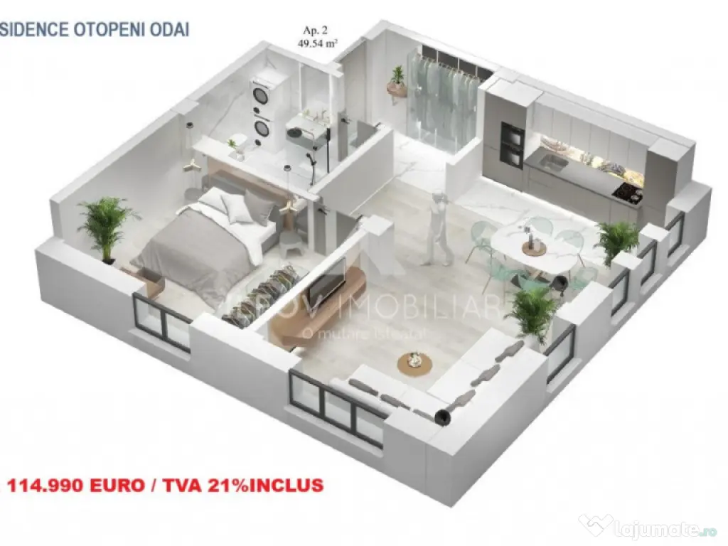 Sorescu Residence - Apartamente cu 2 camere, parcare, lift 