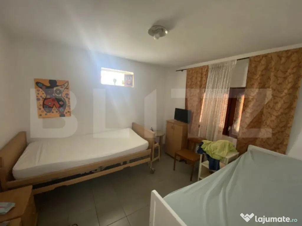 Cladire S+P+M 379 mp, teren 374 mp, afacere azil, zona Parc