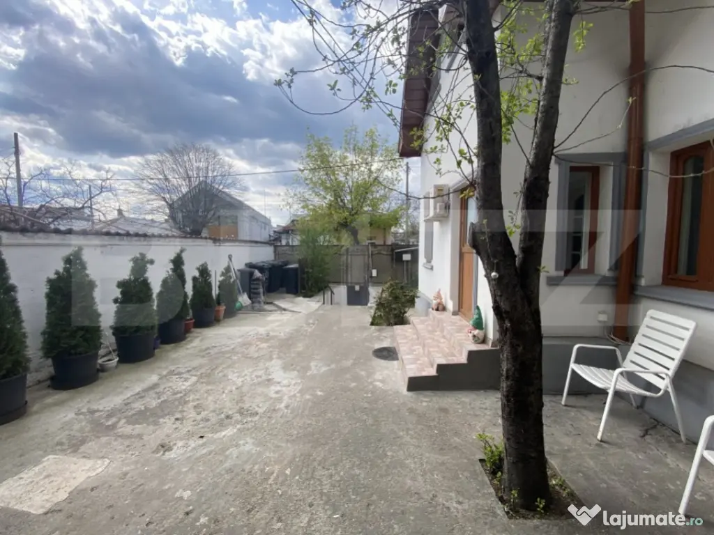 Cladire S+P+M 379 mp, teren 374 mp, afacere azil, zona Parc