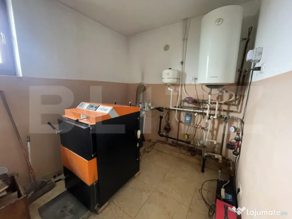 Casă individuală - Teren 9.300 mp - Finisată/Mobilată -