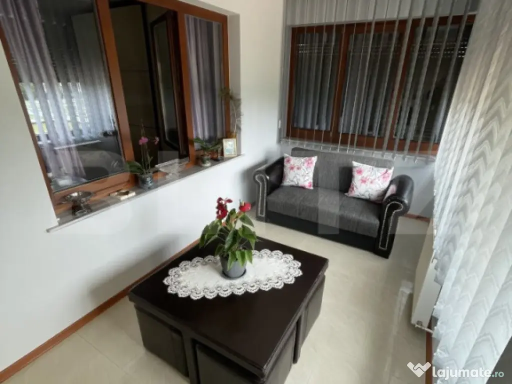 Casă individuală - Teren 9.300 mp - Finisată/Mobilată -