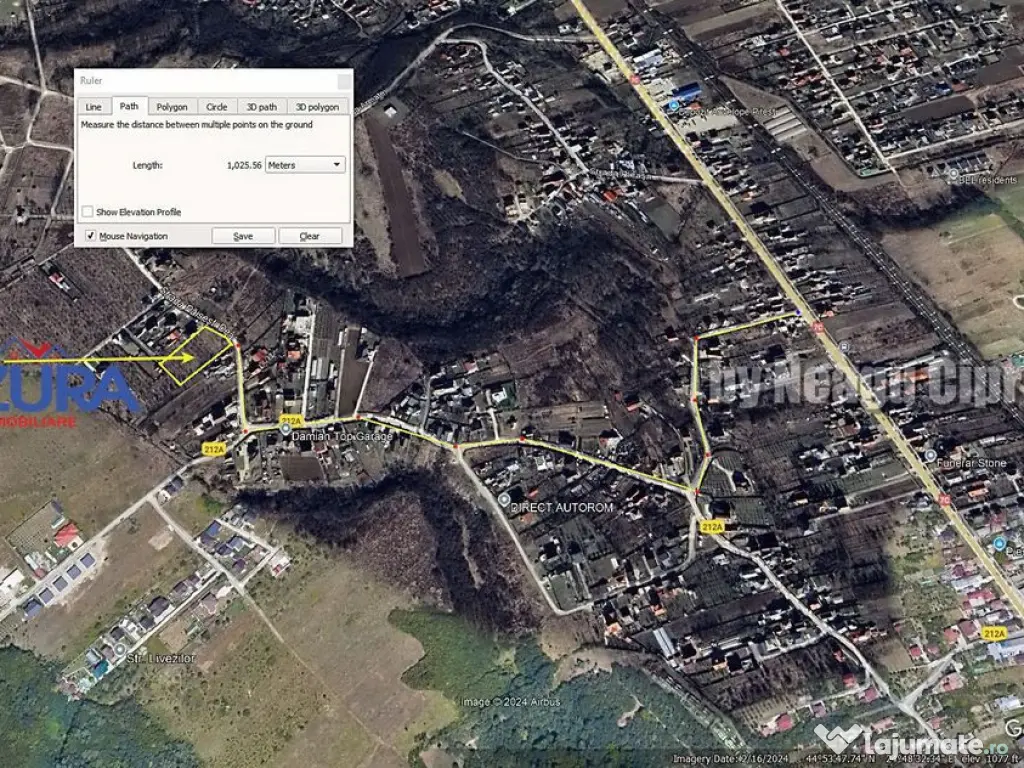 AZURA Imobiliare - Teren Bascov str Paisesti Deal 