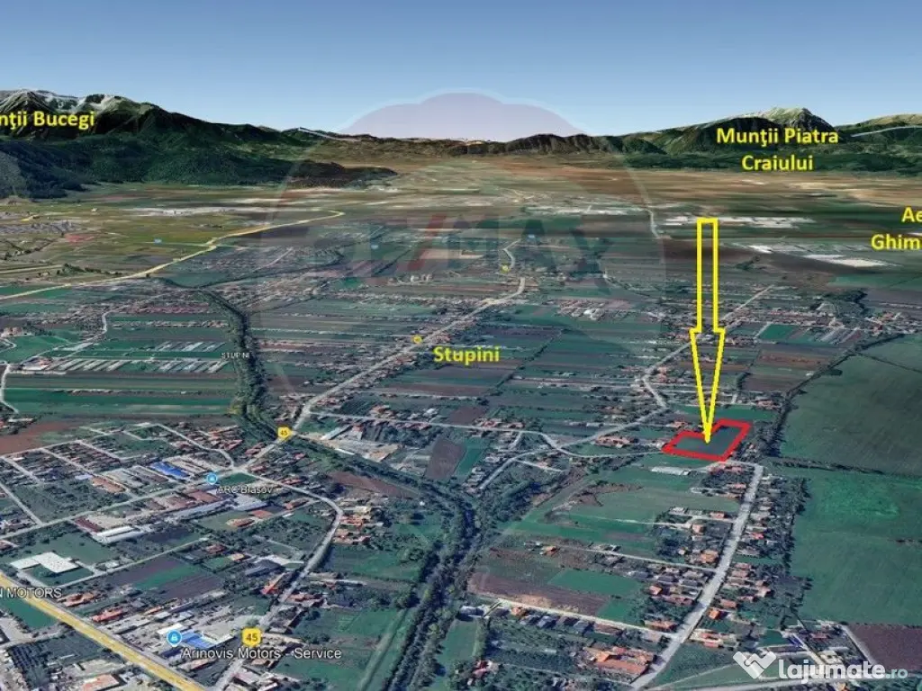 Teren intravilan, 13000 mp, Stupini