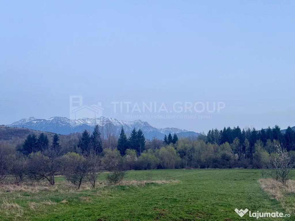 Teren intravilan, 7838 mp, cu priveliște superbă spre m...