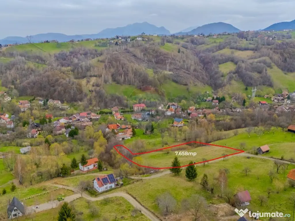 COMISION 0/Teren 7658 mp/Intravilan/Bran 