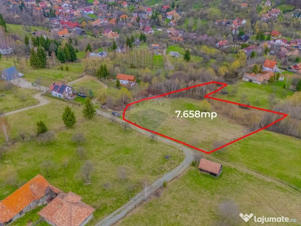 COMISION 0/Teren 7658 mp/Intravilan/Bran 