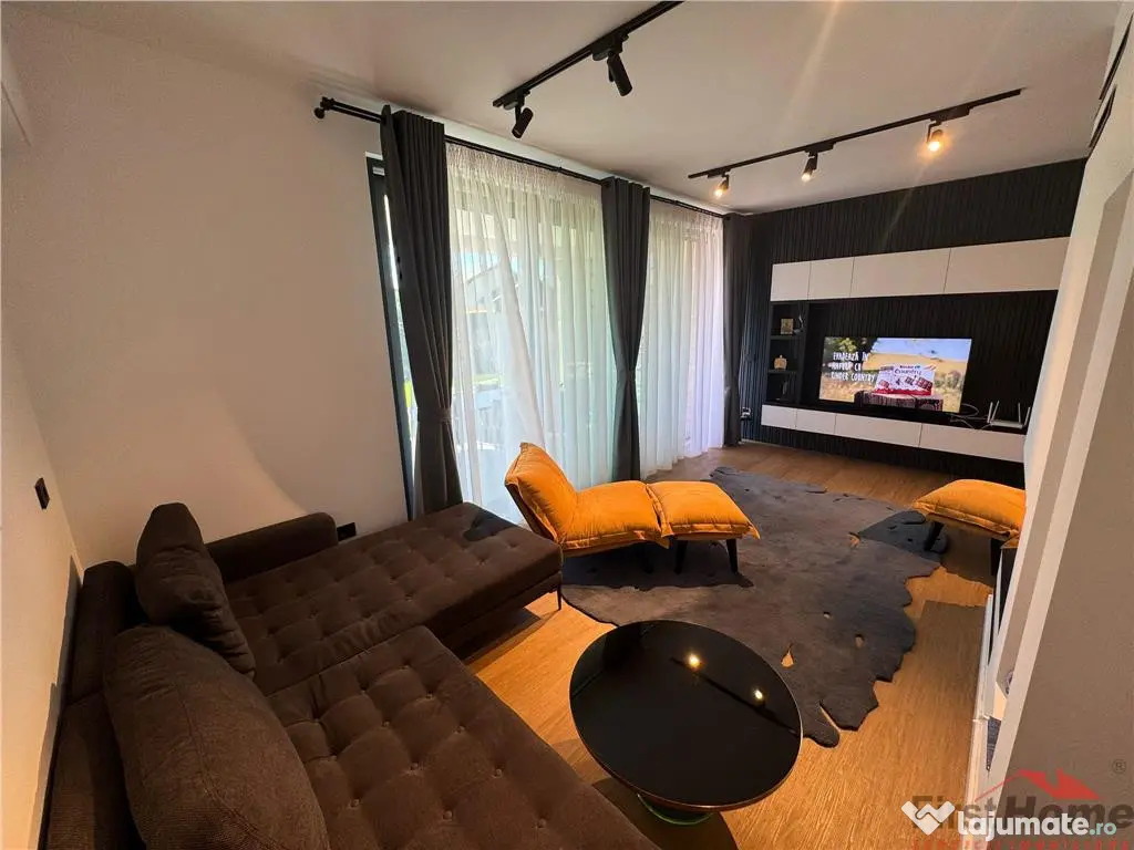 Casa parter NOUA, livada,130 mp utili, 490 mp teren,MOBILATA 