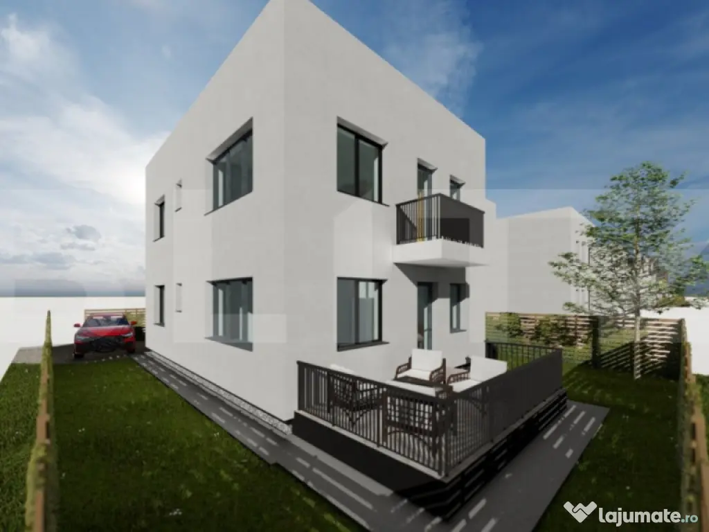 Apartamen 2 camere, 63mp, etaj 1, gradina proprie 73mp, zona