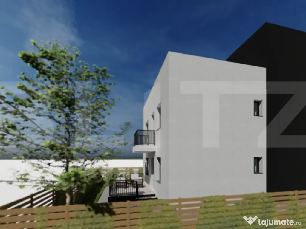 Apartamen 2 camere, 63mp, etaj 1, gradina proprie 73mp, zona