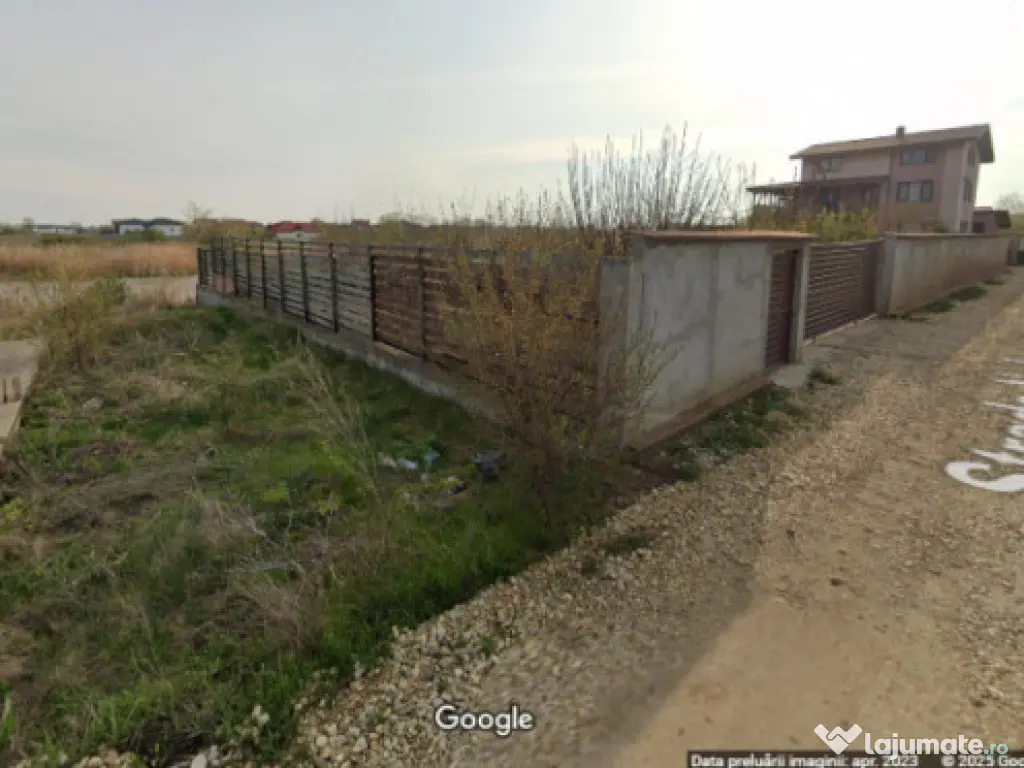 Teren intravilan 609 mp Vidra, deschidere 24 m, ideal pentru