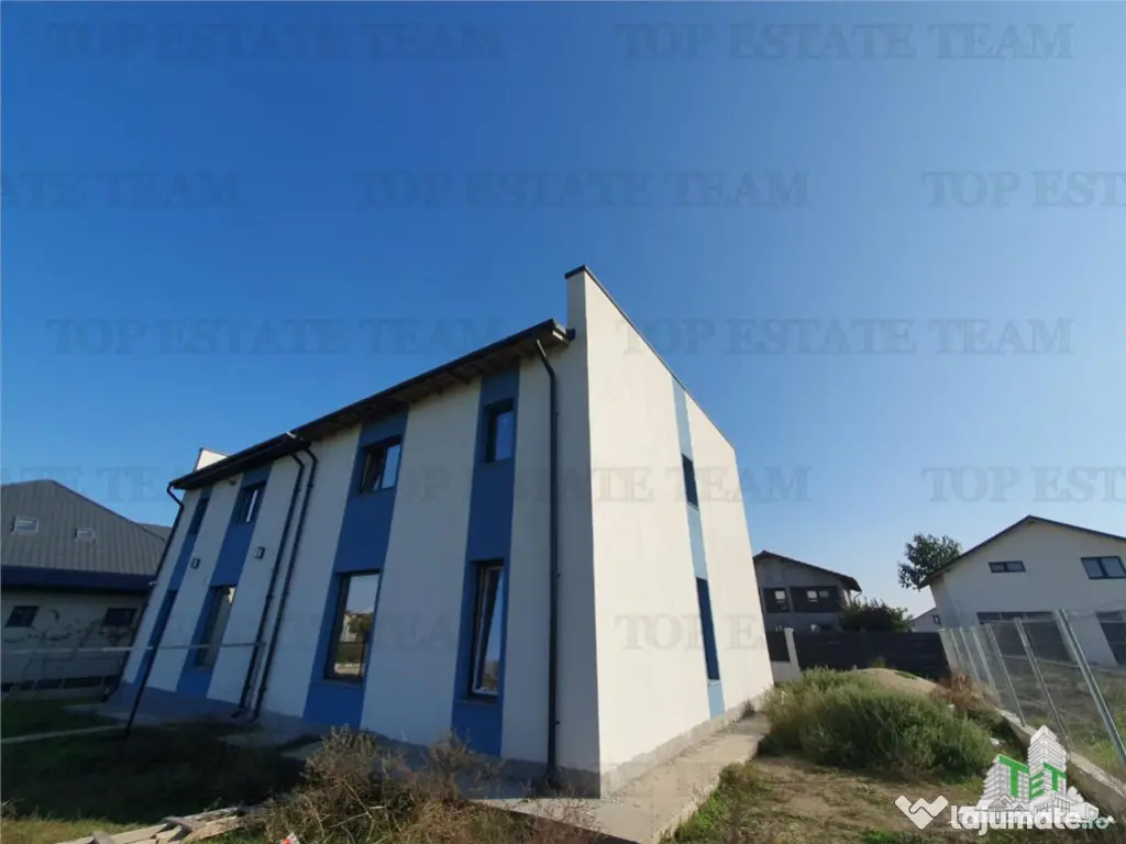 Casa cu etaj duplex la rosu cu finisaj exterior Agigea Const