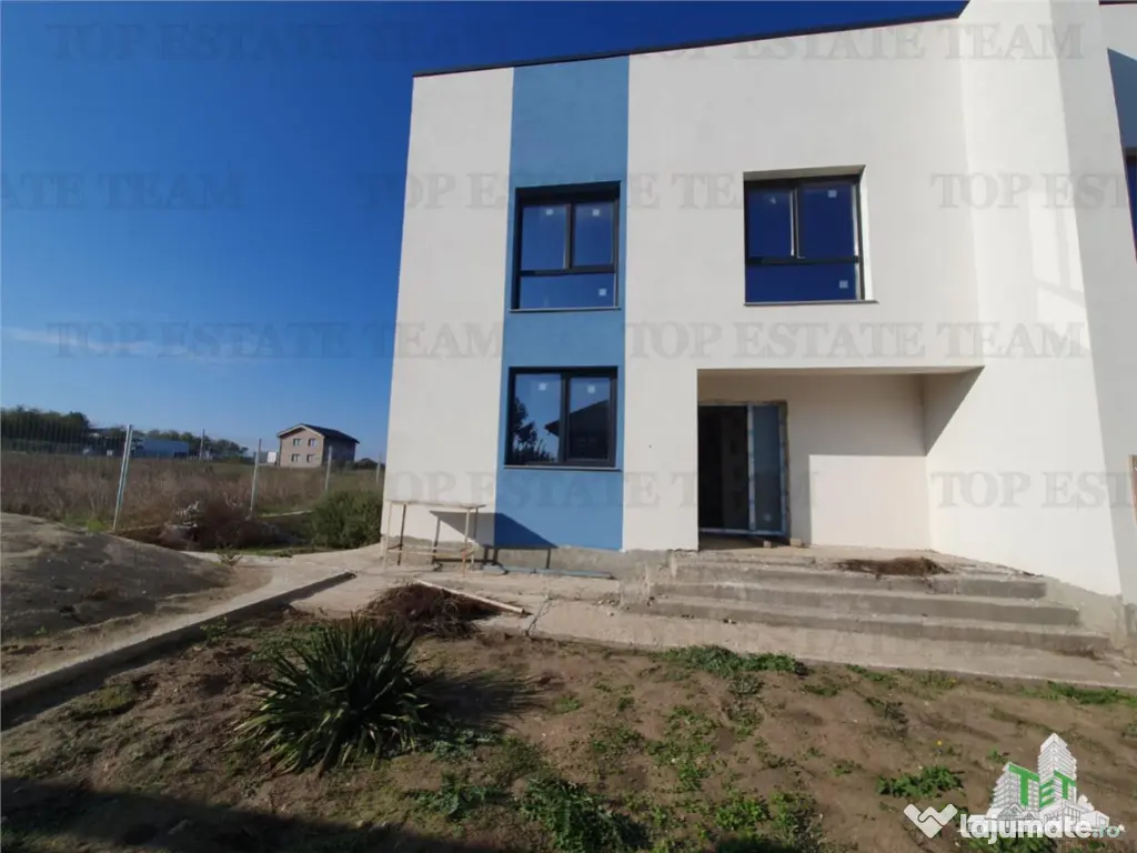 Casa cu etaj duplex la rosu cu finisaj exterior Agigea Const
