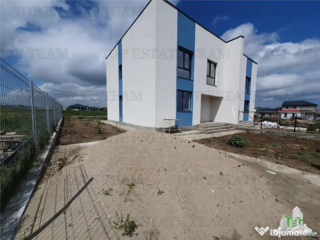 Casa cu etaj duplex la rosu cu finisaj exterior Agigea Const