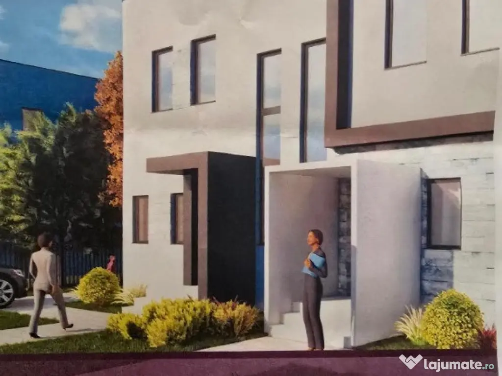 Vila P+E, SC110 mp, constr 2024, gaz , utilitati, izolata ter 280 mp